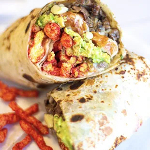 Hot Cheetos Burrito