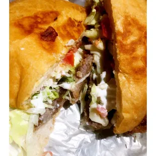 Steak  Milanesa Torta.Fresh Tasty Fast!