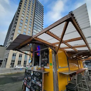 Located at S Waterfront food carts