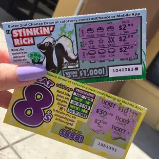 What the puck! Was joking about never winning