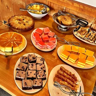 The only thing wrong with dessert is the tempura shrimp?