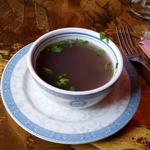 Lotus and Peanut Soup