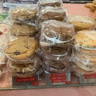 Chocolate Chip Cookie Sandwich