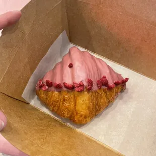 Raspberry Croissant