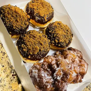S'mores donuts &amp; Apple fritters!