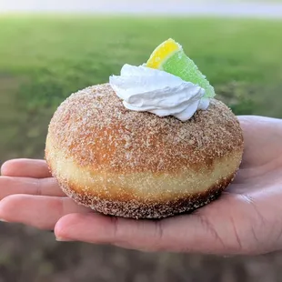 Key Lime Pie Doughnut | @telephonesmoothie