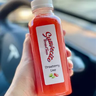Agua Fresca - Strawberry Lime