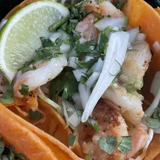 Garlic Prawn Taco
