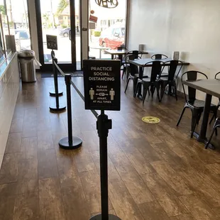 Small seatings area