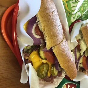 Ordered pastrami sandwich was very good and like home made so very welcome to me anyways. I loved everything in it. Bread good etc