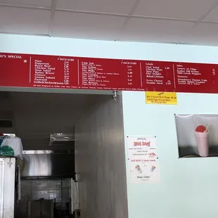 Sub menu