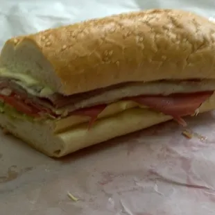 1/2 Ham, turkey, roast beef.