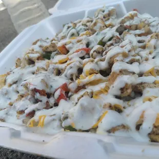 Chicken bowl with rice