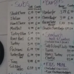 Subs fairly priced
