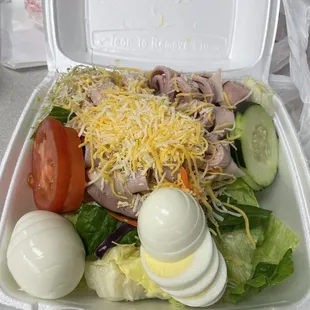 Chef salad! Mmmm!