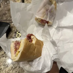 Our Famous Pastrami Sandwich