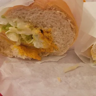 Asked for NO GODDAMN MUSTARD. THEY SOAKED IT.