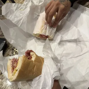 Our Famous Pastrami Sandwich