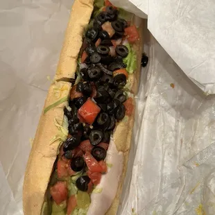 everything but Turkey and Cheese Sandwich