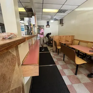 interior, sushi and sashimi