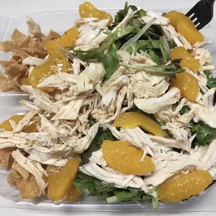 Oriental Chicken Salad (ready to go in drink fridge)