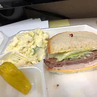 Roast Beef Pounder Sandwich