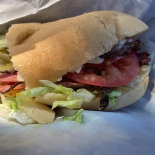 pastrami sub, delicious!