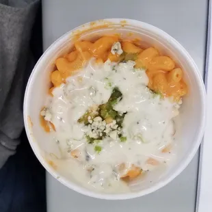 Buffalo Chicken Mac and Cheese