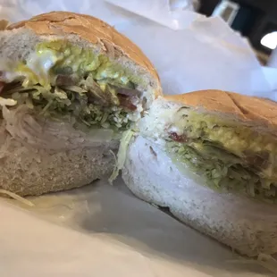 Hot turkey sub. My favorite!
