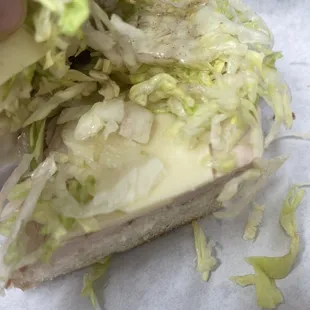 Brown lettuce...