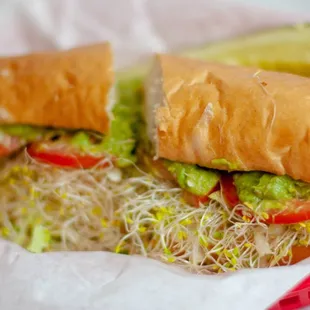 Avo Sprouts and Cheese