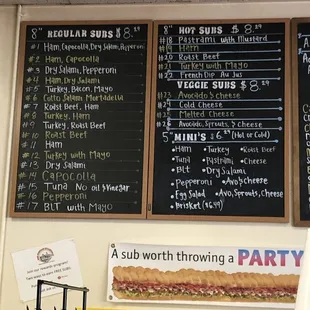 Menu 1/3