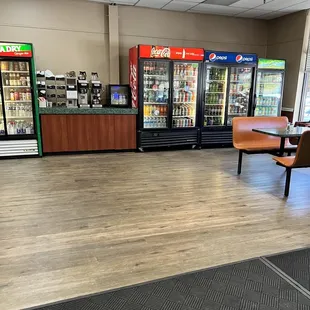 the inside of a grocery store