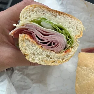 Italian cold cut sub
