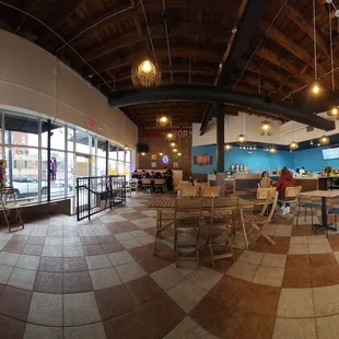 Inside of restaurant