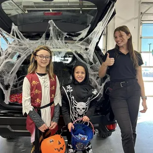 Trunk or Treat at Subaru of Wichita.