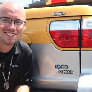 Our team members drive Subarus, too.