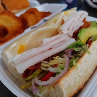 Turkey Sandwich with all the fixings