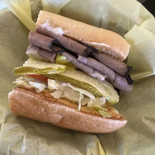 Hot Sandwiches with Roast Beef