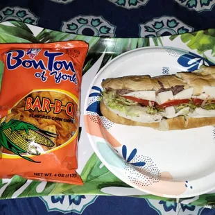 This is how it hits right here. Bar-B-Q Bon Tons with Carl's Subb is the only way.