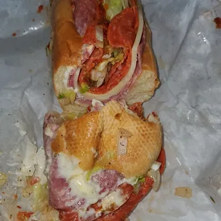 #17 Genoa Salami, Pepperoni, Provolone Cheese