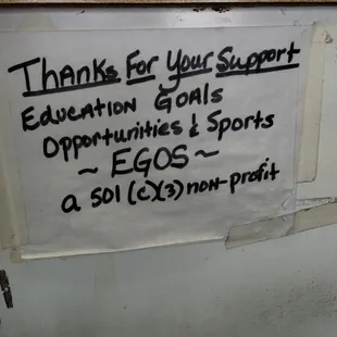 EGOS is Carl's Nonprofit. Please support him.
