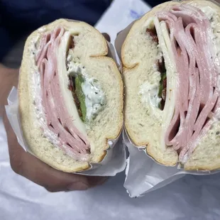 Mortadella Sandwich