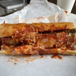 Meatball Sub Sandwich