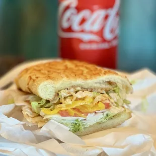 "The Local" sandwich