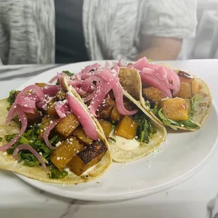 Butternut tacos