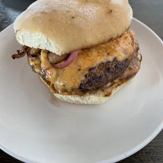 SC Burger with Pimento Cheese