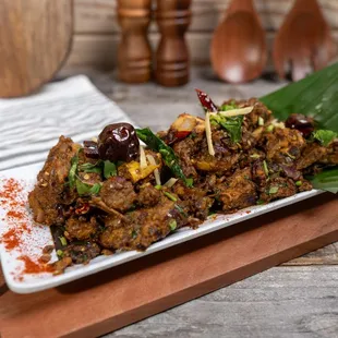 ribs, food, bbq ribs