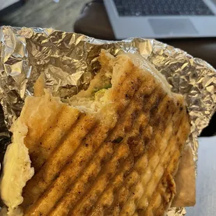 Turkey Pesto Not the best picture because I was too busy eating it