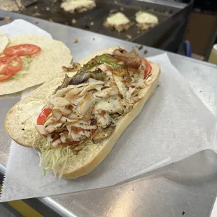 Chicken Bomb is an amazing sub that's one of our famous hot off the grill subs.
